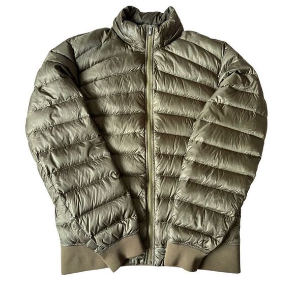 Lululemon Men’s Down Puffer Jacket size M Green - Picture 1 of 11